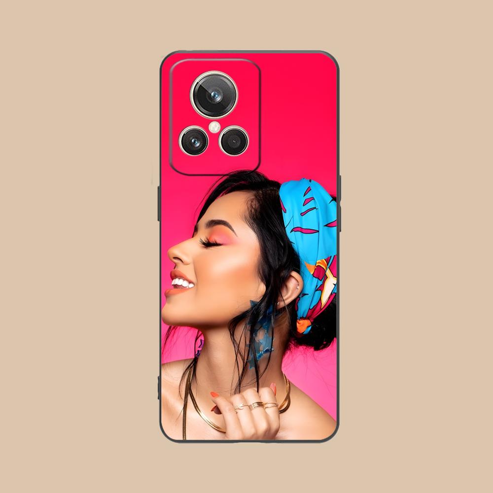 Модный матовый чехол из ТПУ Becky G для мобильного телефона Realme GT 8 Neo Pro C75 73 71 C67 65 C55 53 C35 31 C20 15 Цветная крышка