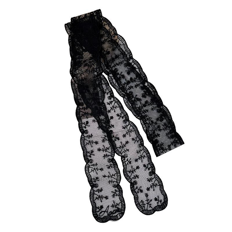 Multifunctional Long Lace Scarf Versatile Belt Ribbon Hair Band For Women