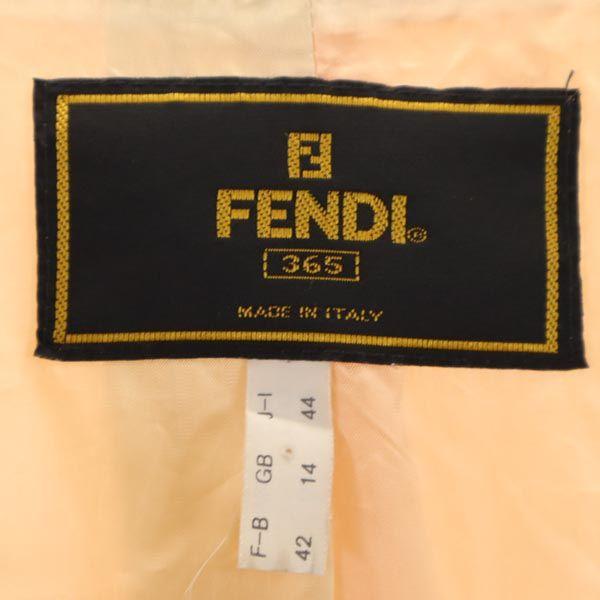 Fendi Приталенный пиджак 44 лососево-розовый Женский Б/у