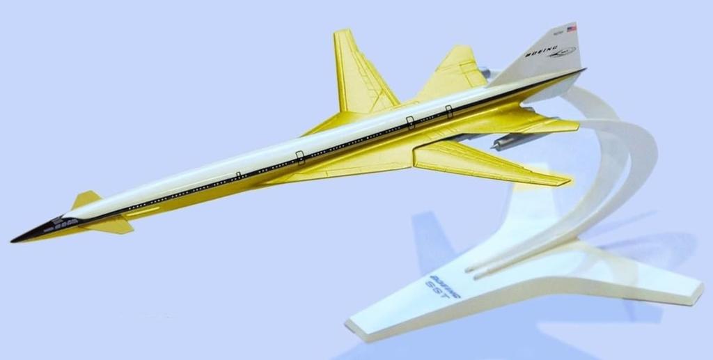 Atlantis Model SST Sonic Supersonic Transport Plastic Model ATLAMCM6815 1/400 (Super Transport)