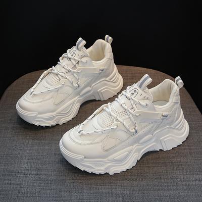 Модные кроссовки для женщин, весенние женские кроссовки на платформе, повседневные, теннисные, женские, вулканизированные, дышащие, сетчатые, кроссовки для бега, Zapatos De Mujer