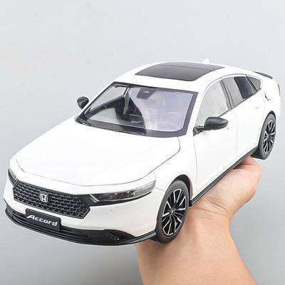 1:18 HONDA Accord Сплав Миниатюрная Модель Литая Игрушечная Машинка Домашний Декор Настольный Дисплей Украшение Высокая Симуляция Миниатюрные Подарки