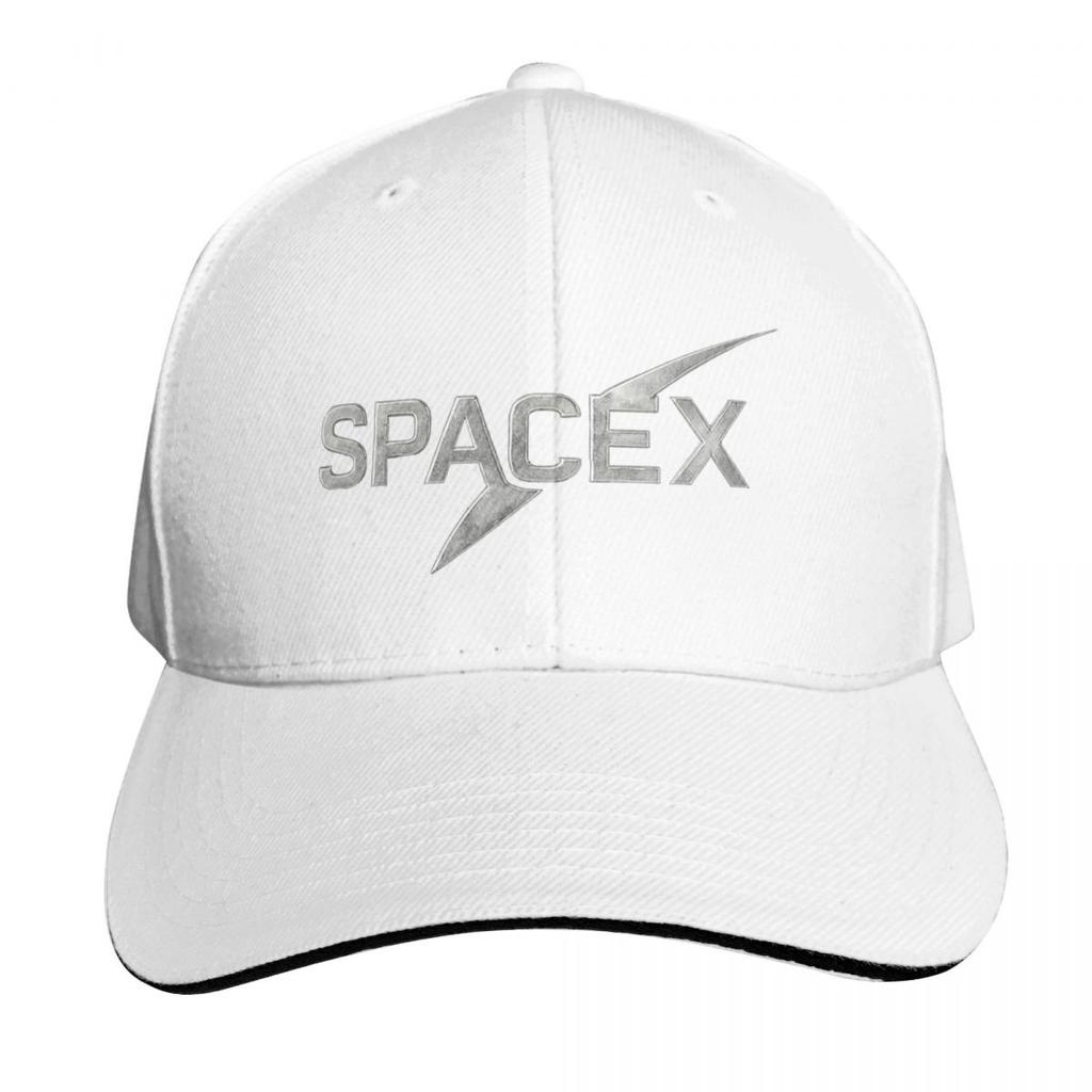 Кепка с логотипом Spacex Модная Повседневная Бейсболка Регулируемая Кепка Хип-Хоп Летняя Унисекс Бейсболки