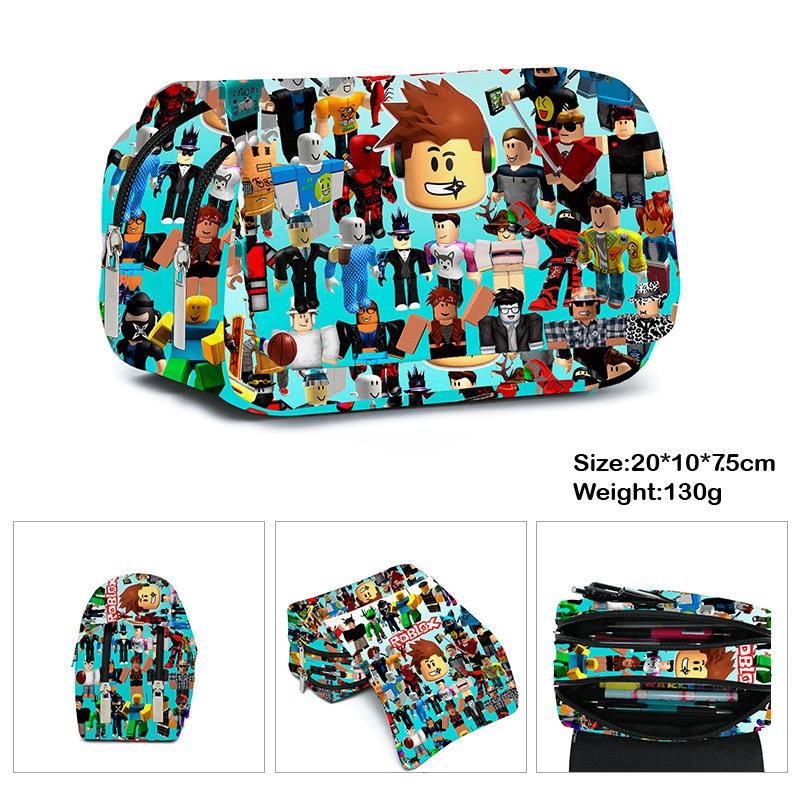 Primary School Students Pencil Case Children'S Pencil Case Stationery Case Digital Full Printing Pencil Case