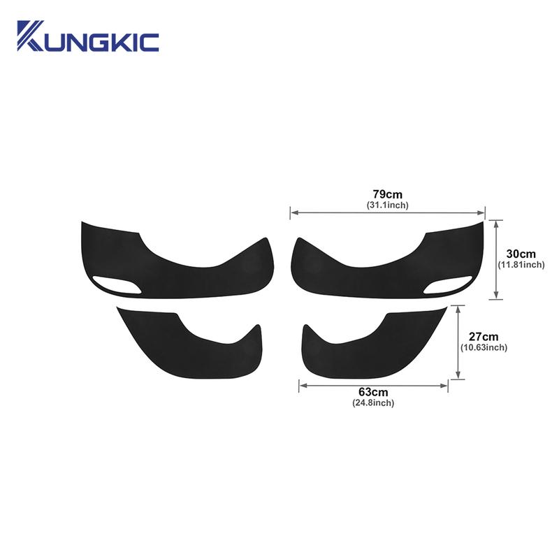 Кожаная Карбоновая Накладка на Дверь от Пинания Для Hyundai Tucson TL 2015 2016 2017 2018 LHD RHD Аксессуары для Отделки Салона Автомобиля