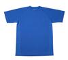 Phiten RAKU SPORTS Shirt Short Sleeve Royal Blue L (Sweat-Absorbent, Quick-Drying)