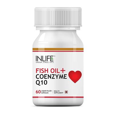 Рыбий жир + Коэнзим Q10 (60 кап), Fish Oil with Coenzyme Q10,