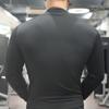 Men New Fitness Jacket Zip Cardigan Stretch Breathable Outdoor Golf Top Gym Jogging Sports Long Sleeve Muscle Fit Shirt Costume