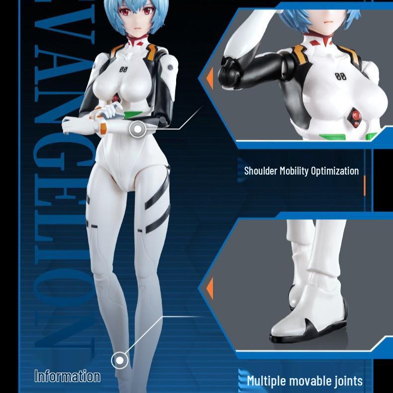 Использование Строительных Блоков: Neon Genesis Evangelion Рей Аянами Боевой костюм Miracle Edition