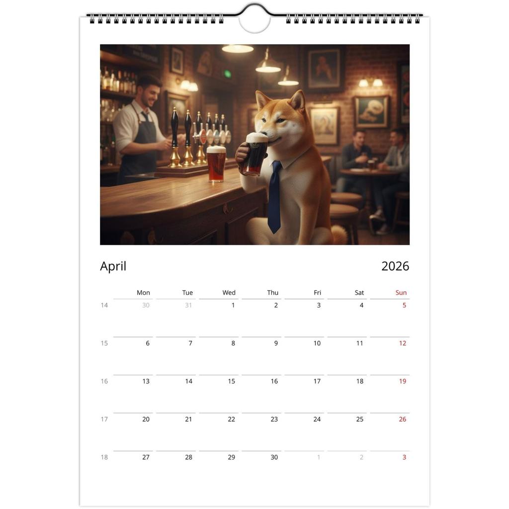 2026 Wall Calendar, Fun Themed Calendar, Fun Chat Gift, Perfect Choice For Home Use.