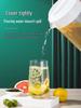 Household Extra Large Plastic Cold Water Pitcher with Scale