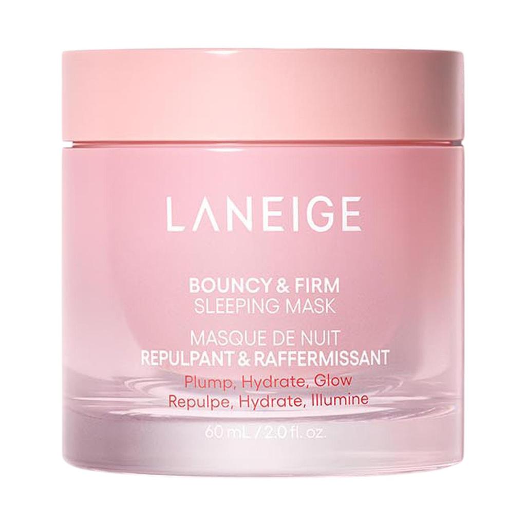 LANEIGE Bouncy & Firm Sleeping Mask (60ml) – Elasticity-Boosting Overnight Sorbet Cream, Korean