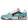 Li Ning Yuebai Ocean Износостойкие Дышащие Низкие Кеды для Скейтборда Мужские Синие AGCT415-2