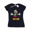Womens/Ladies Mickey Mouse Christmas Jumper Cotton T-Shirt