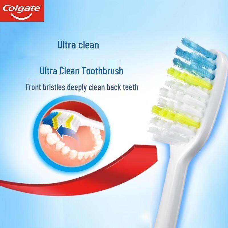 Colgate Icy Mint Toothpaste 3x180g & 6 Toothbrushes Set