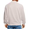 Men's Casual Collared Long-Sleeve Knit Base Layer Top