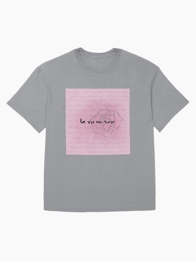 édith Piaf La vie en rose (English) Oversized T-Shirt