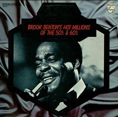 LP Пластинка БРУК БЕНТОН - Горячие миллионы Брука Бентона 6336268 Philips 1975 Великобритания Джаз Б/У