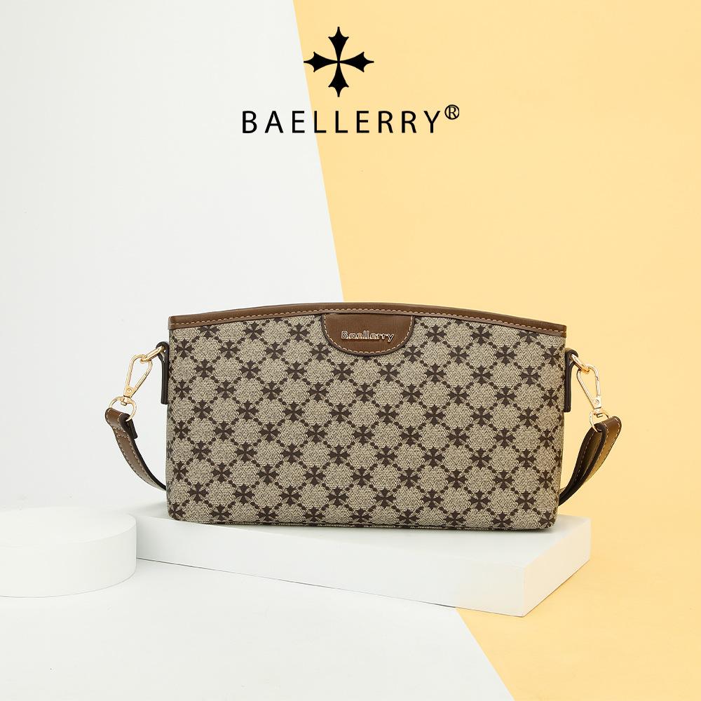 Baellerry женская маленькая винтажная сумка модная сумка через плечо универсальная сумка на одно плечо с застежкой-молнией