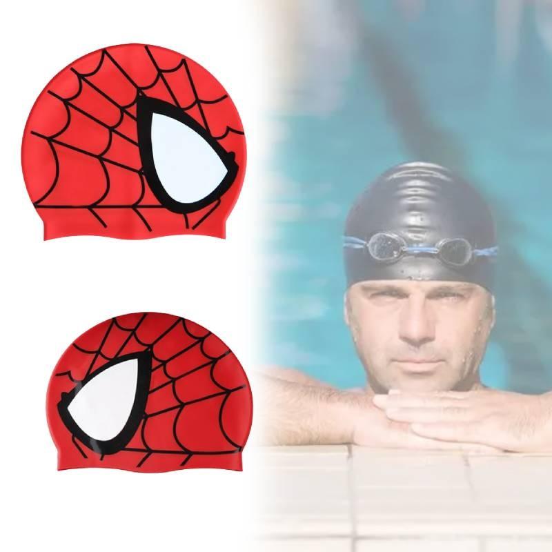 Детская силиконовая водонепроницаемая шапочка для плавания с защитой ушей, для занятий в бассейне, в воде