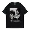 Графические футболки Crystal Castles Унисекс Женские Хип-хоп Винтажные Рок Оверсайз Футболки Мужская Готическая Музыкальная Группа Футболка Унисекс Футболка