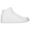 Кроссовки Air Jordan 1 Mid Skateboard Shoes Мужские Белые 554724-100