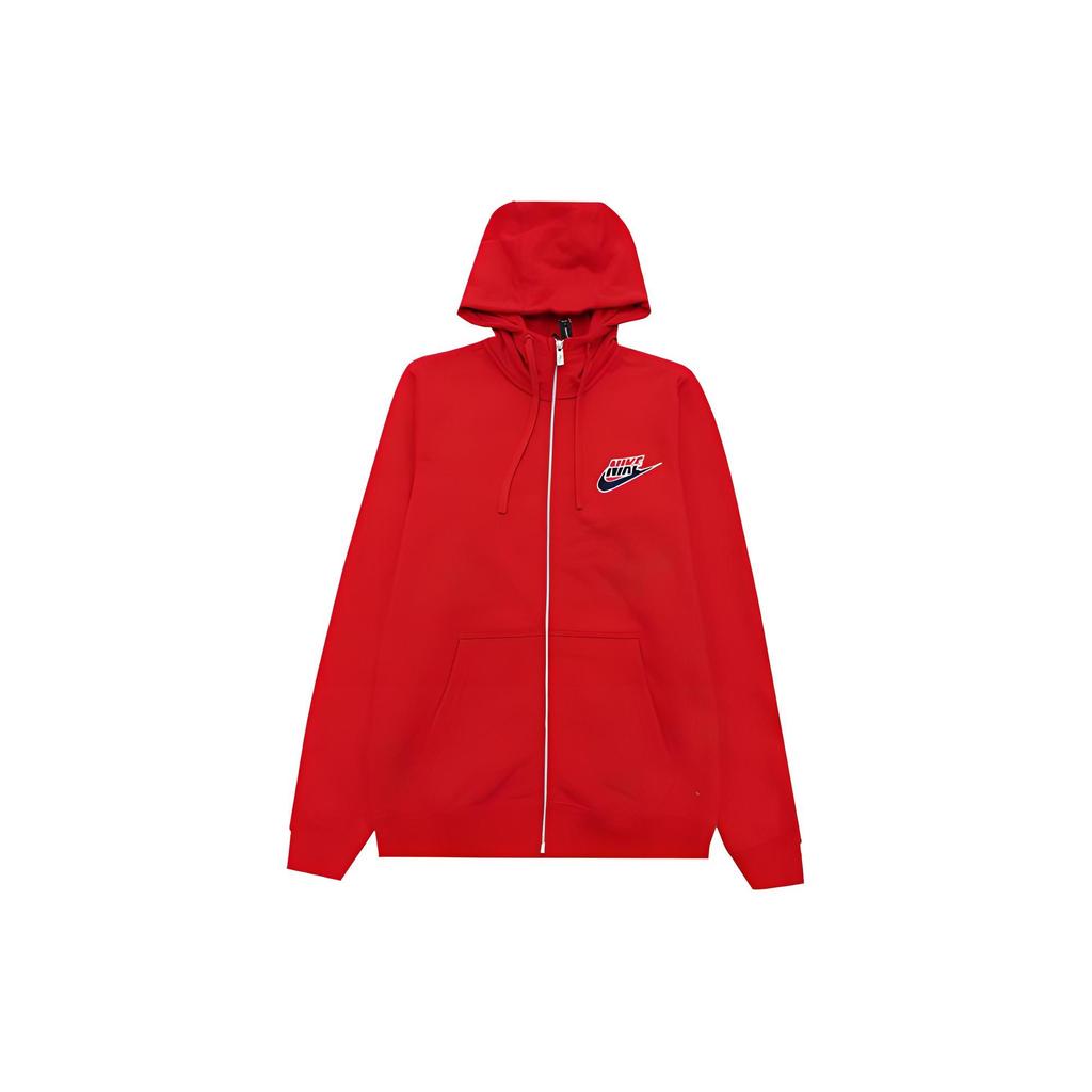 Nike Куртки Мужские Красные С Капюшоном Умеренные Другие CJ9448-650