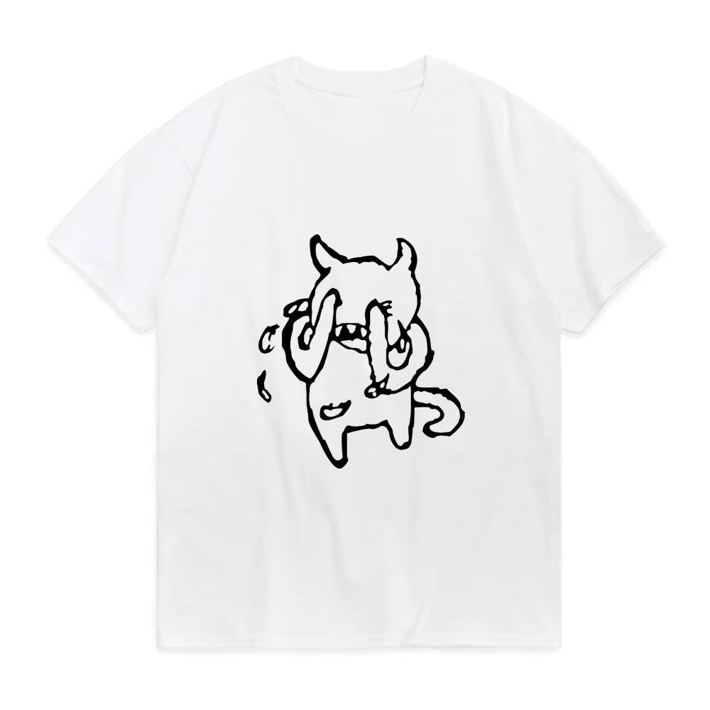 Radiohead Amnesiac Ретро Хип-хоп Футболка Мужская Женская Музыкальный Альбом Графическая Футболка Рэп Уличная Футболка с Коротким Рукавом Camisetas