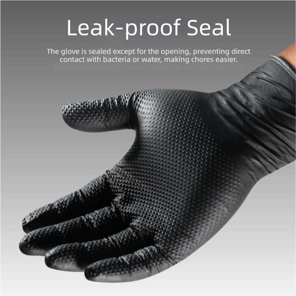 Textured Nitrile Gloves Latex Free Mechanic Gloves Mechanic Industrial Gloves Work Gloves
