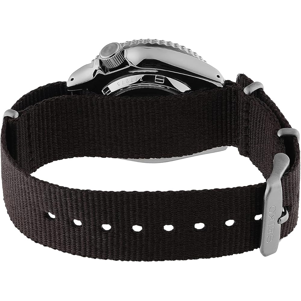 Seiko 5 Sports Automatic Men's Watch SRPD85K1 Stainless Steel 100m Water Resistant Black Dial
