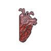 Heart Series Cartoon Alloy Brooch: Creative and Trendy Love Heart Pin