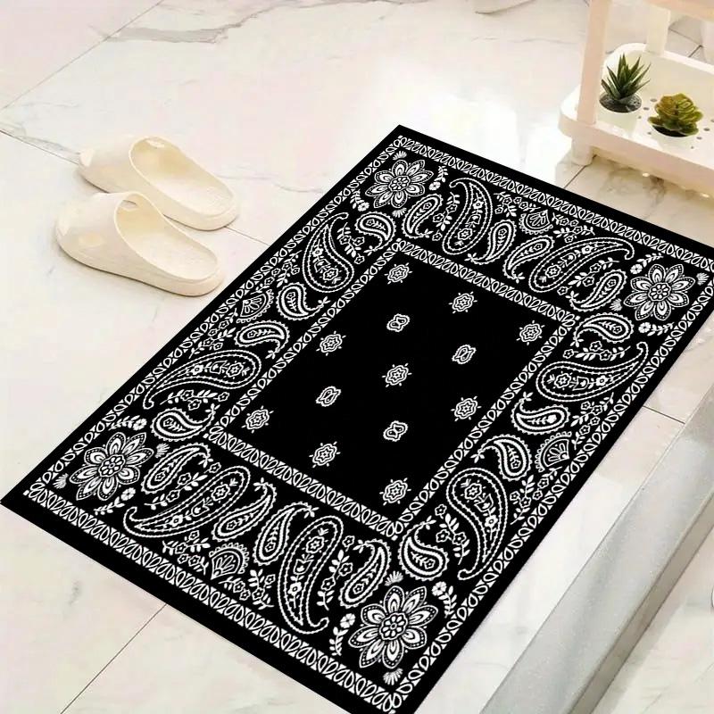 Cowboy Square Scarf Carpet Rug for Living Room Bedroom Home Sofa Decoration,Kids play Non-slip Floor Mat