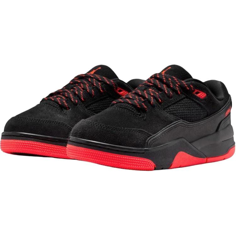 Jordan Баскетбольные кроссовки Flight Low top Черно-красные Унисекс HF3333-011