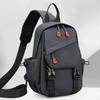 Men'S Casual Chest Bag, Multiple Pockets, Large Capacity, Suitable For Running Chest Bags, Commuting Crossbody Bags, Etc