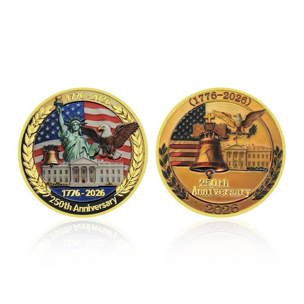 21 commemorative coins for the 250th anniversary of the founding of the United States, Statue of Liberty medal relief commemorative medal