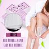 Thick Non-woven Hair Removal Paper White 100 Hair Removal Auxiliary 100PCS