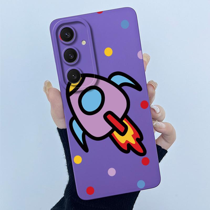 Funny Cool Cat Dog Silicone Phone Case For Samsung Galaxy A16 A26 A36 A56 5G Bumper Matte Protective Soft Back Cover Shell Capas