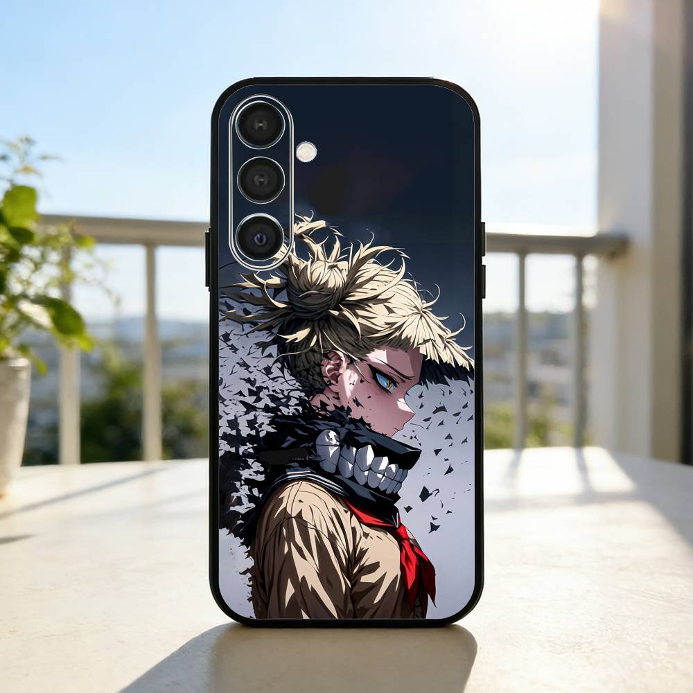 My Hero A-Academia Himiko Toga  Phone Case For Samsung  A73,72,71,53,52,51,22,91,80, Soft Black Cover