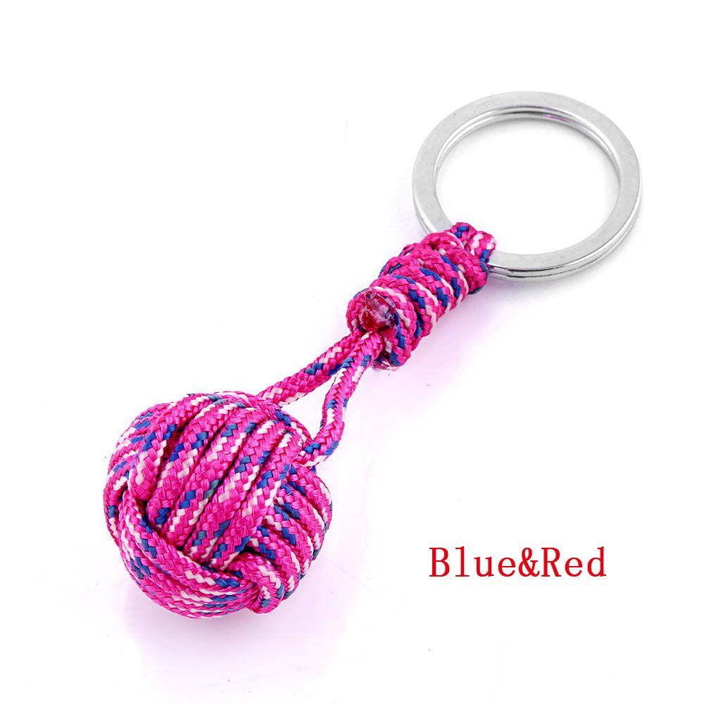 Men Parachute Rope Lanyard Jewelry Outdoor Survival Key Ring Fashion Accessories Keyfob Key Chain