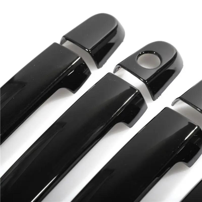 Door Handle Cover For Toyota Corolla E120 E130 2001-2007 Gloss Black Chrome Car Trim Car Styling Accessories Overlay sticker