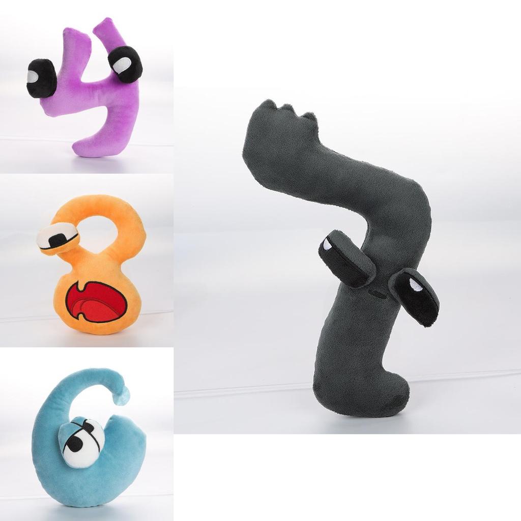 Плюшевые куклы-подушки Number Lore Развивающая игрушка для детей