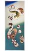 Hand Cat Utagawa Kuniyoshi Ukiyo-e Towels, Blowfish, Characters,
