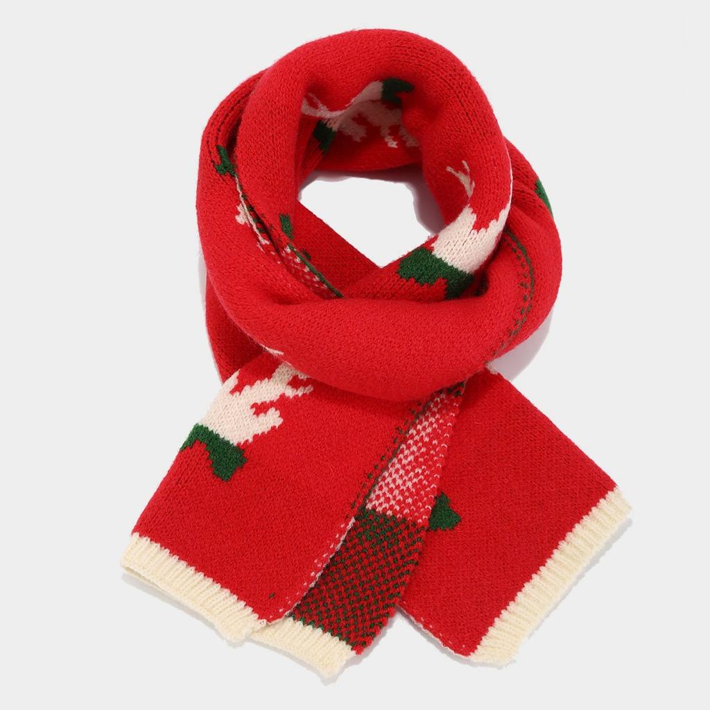 Женский зимний модный комплект из трех предметов: шапка, шарф, перчатки, защищающий от холода