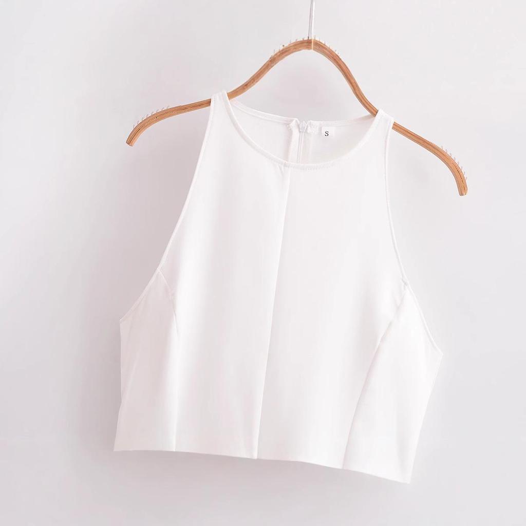 Весна 2025 Женское европейское и американское стиль приталенное платье-свинг с вырезом халтер