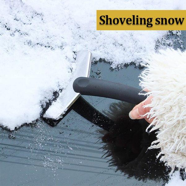 Snow Removal Scraper Dismantling Car Windshield for All Auto Parts Durable Car Snow Shovel Ice Shovel Window Cleaning Tool