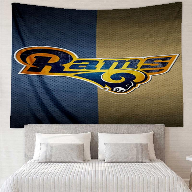 Los Angeles Rams Design Tapestry Hanging for Bedroom,Livingroom, Playroom,Decor Art Room Wall Tapestry Holiday and Birthday Gifts