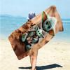 1Pc Baby Yoda Desert Adventure Beach Towel Microfiber Beach Towel Thin Absorbent For Beach Swimming Yoga Bath Sports 0917169