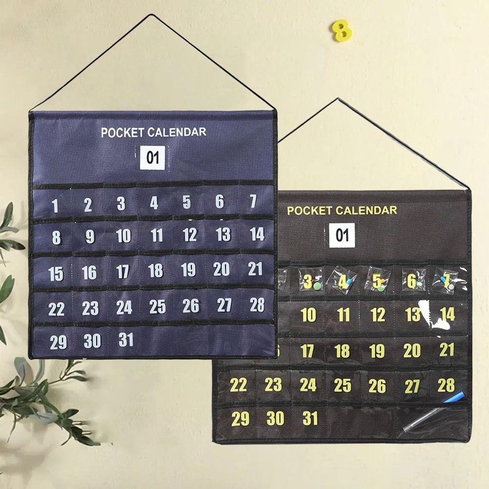 Нетканевый настенный календарь-органайзер Привлекательный настенный органайзер для украшений Спальня