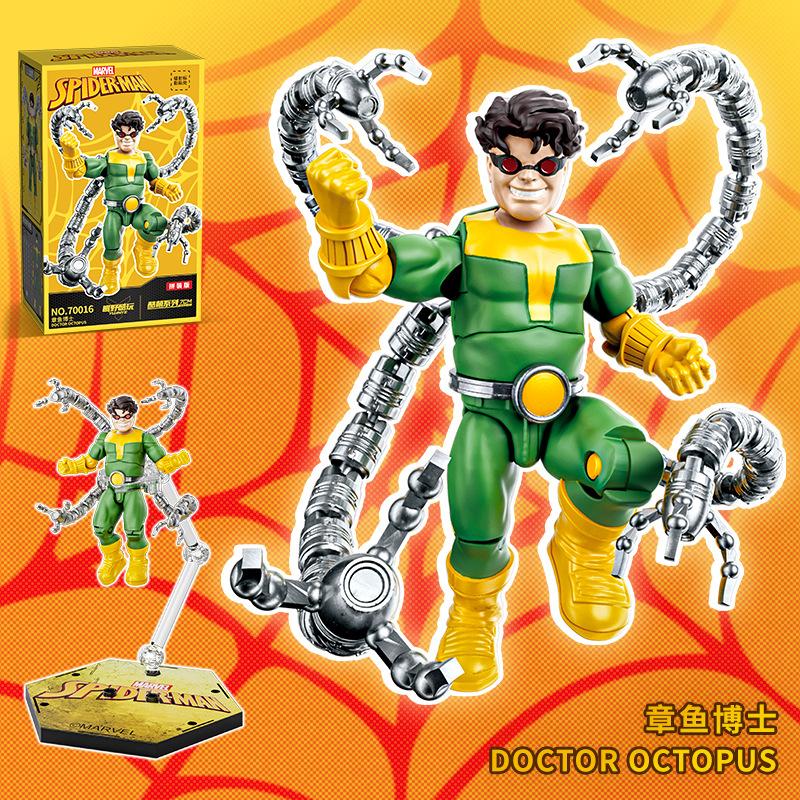 Marvel Legends Блоки Веном ЧЕРНЫЙ КОСТЮМ Человек-Паук Строительные Блоки ЗЕЛЕНЫЙ ГОБЛИН Мультяшные Строительные Блоки Игрушки Для Детей Подарки