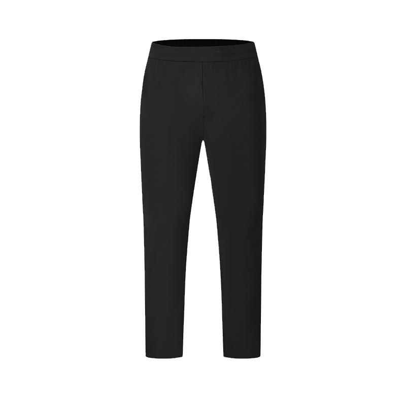 New FILA Knitted Sweatpants Men's Pitch Black A11M431609FBK